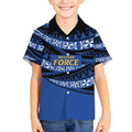 Western Australia Rugby Pacific Custom Kid Hawaiian Shirt Pasifika Tapa Pattern