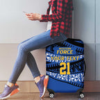 Western Australia Rugby Pacific Custom Luggage Cover Pasifika Tapa Pattern