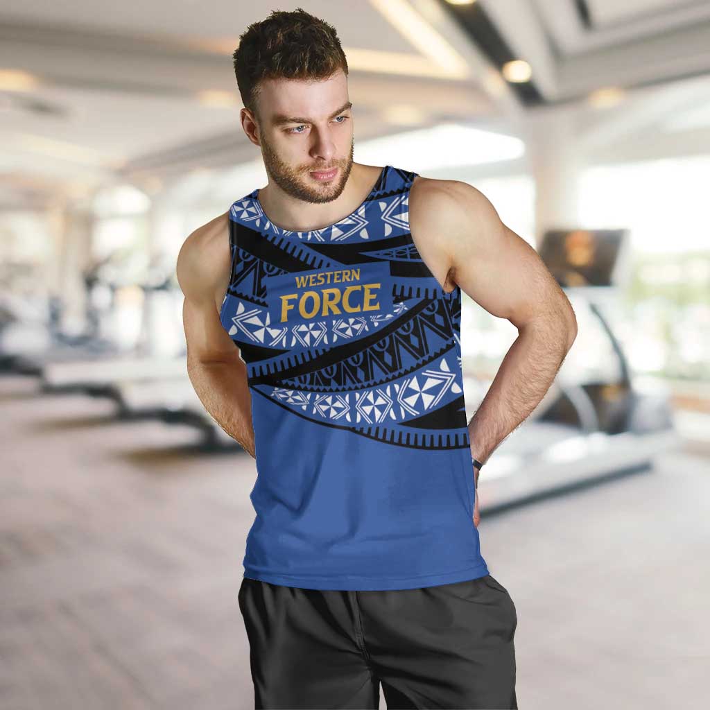 Western Australia Rugby Pacific Custom Men Tank Top Pasifika Tapa Pattern
