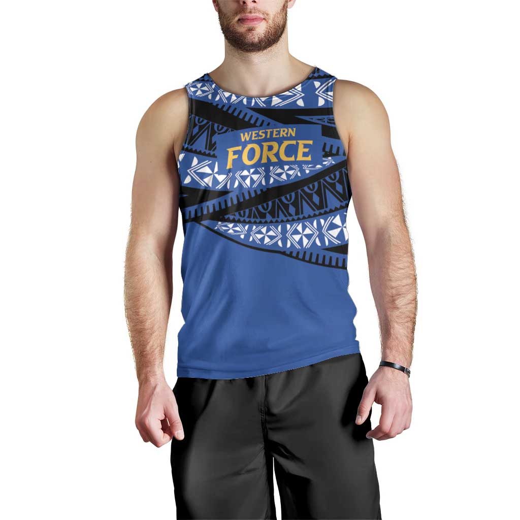 Western Australia Rugby Pacific Custom Men Tank Top Pasifika Tapa Pattern
