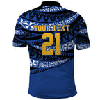 Western Australia Rugby Pacific Custom Polo Shirt Pasifika Tapa Pattern