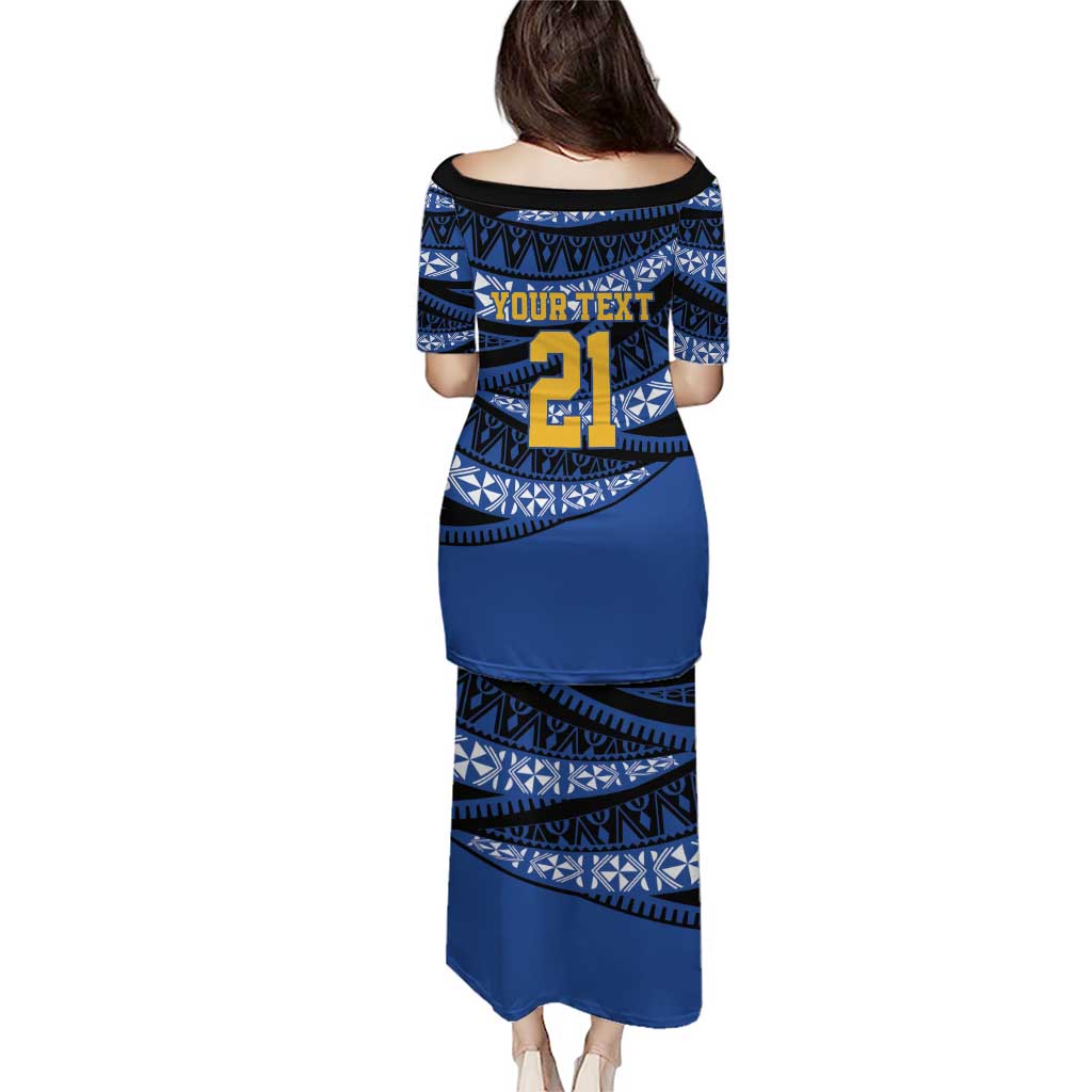 Western Australia Rugby Pacific Custom Puletasi Pasifika Tapa Pattern