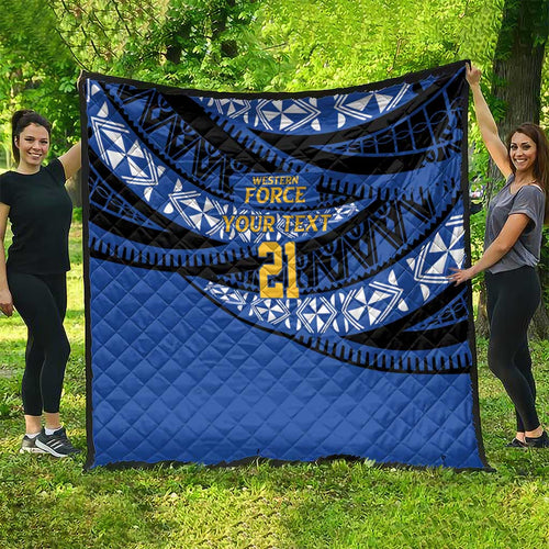 Western Australia Rugby Pacific Custom Quilt Pasifika Tapa Pattern