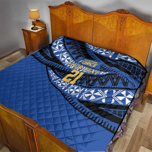Western Australia Rugby Pacific Custom Quilt Pasifika Tapa Pattern
