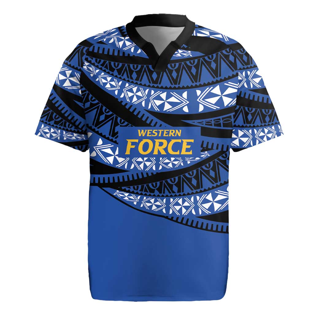 Western Australia Rugby Pacific Custom Rugby Jersey Pasifika Tapa Pattern