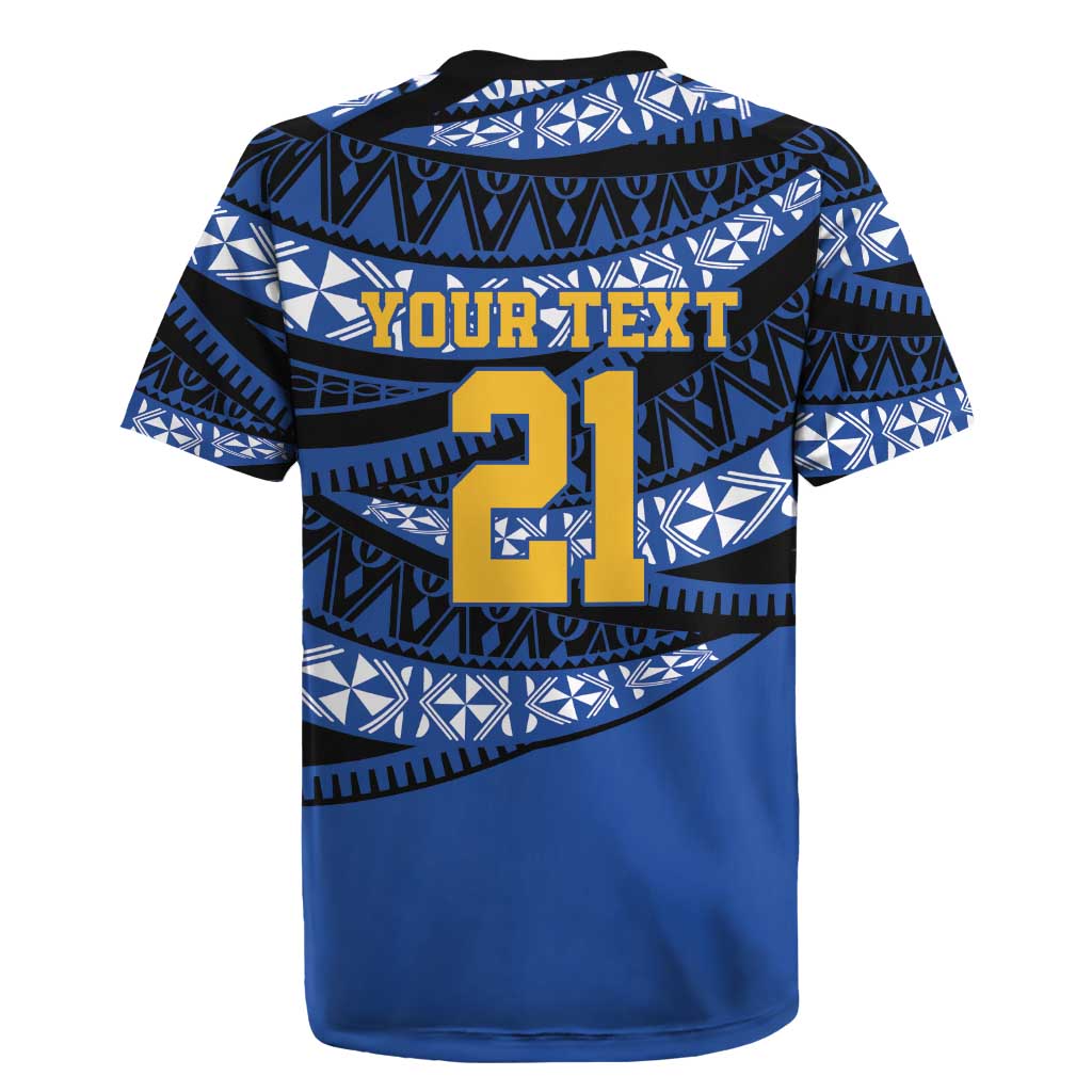 Western Australia Rugby Pacific Custom Rugby Jersey Pasifika Tapa Pattern