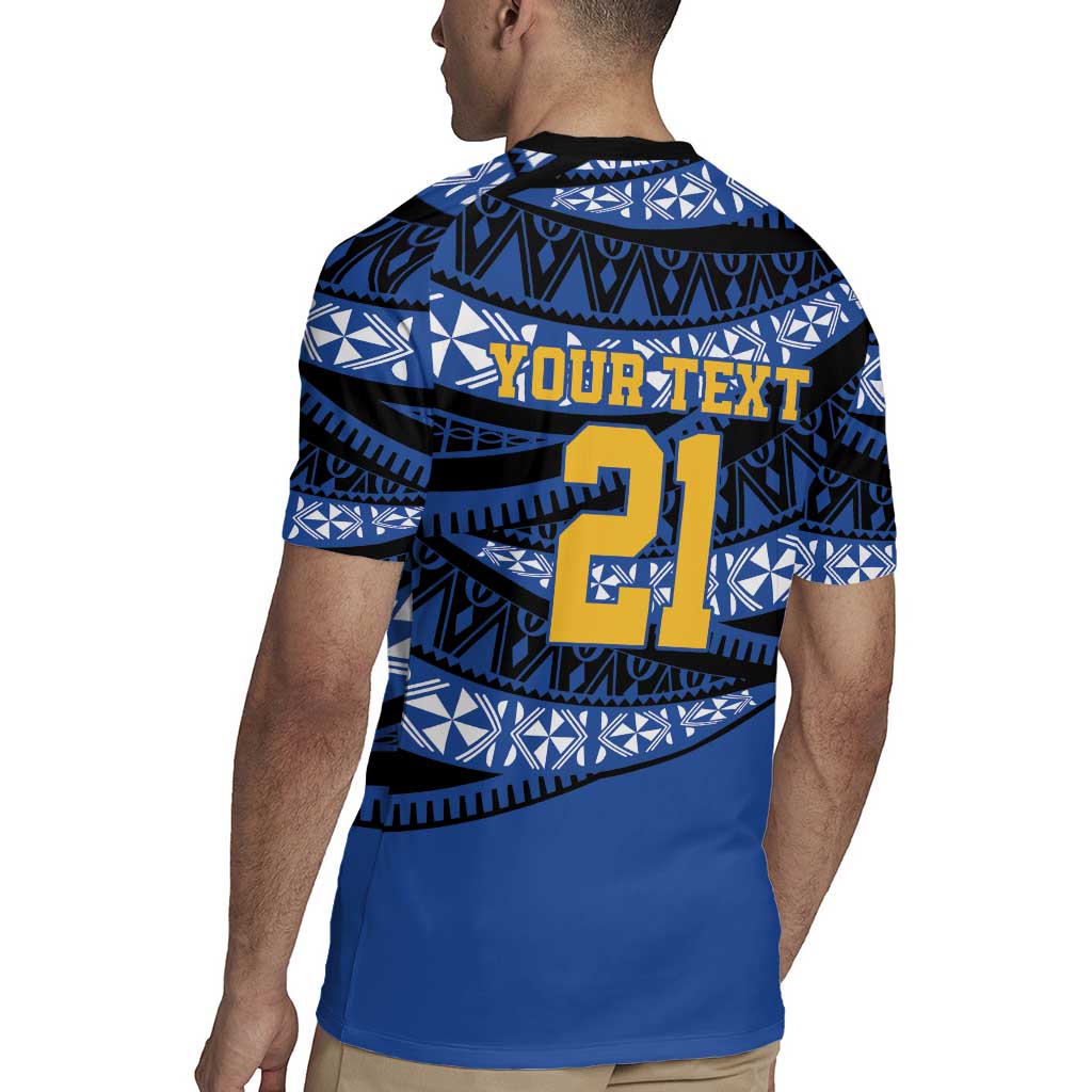 Western Australia Rugby Pacific Custom Rugby Jersey Pasifika Tapa Pattern