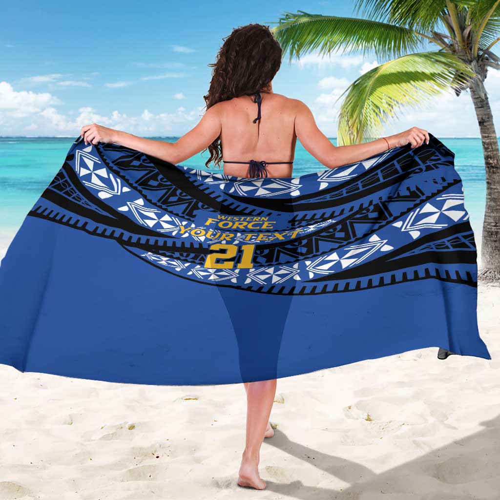 Western Australia Rugby Pacific Custom Sarong Pasifika Tapa Pattern