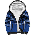 Western Australia Rugby Pacific Custom Sherpa Hoodie Pasifika Tapa Pattern