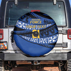 Western Australia Rugby Pacific Custom Spare Tire Cover Pasifika Tapa Pattern