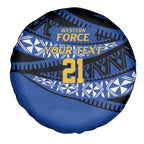 Western Australia Rugby Pacific Custom Spare Tire Cover Pasifika Tapa Pattern