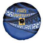 Western Australia Rugby Pacific Custom Spare Tire Cover Pasifika Tapa Pattern