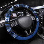 Western Australia Rugby Pacific Steering Wheel Cover Pasifika Tapa Pattern