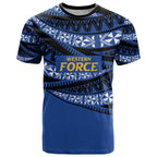 Western Australia Rugby Pacific Custom T Shirt Pasifika Tapa Pattern