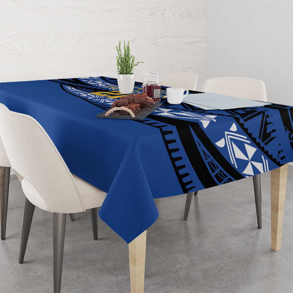 Western Australia Rugby Pacific Custom Tablecloth Pasifika Tapa Pattern