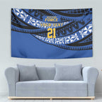 Western Australia Rugby Pacific Custom Tapestry Pasifika Tapa Pattern