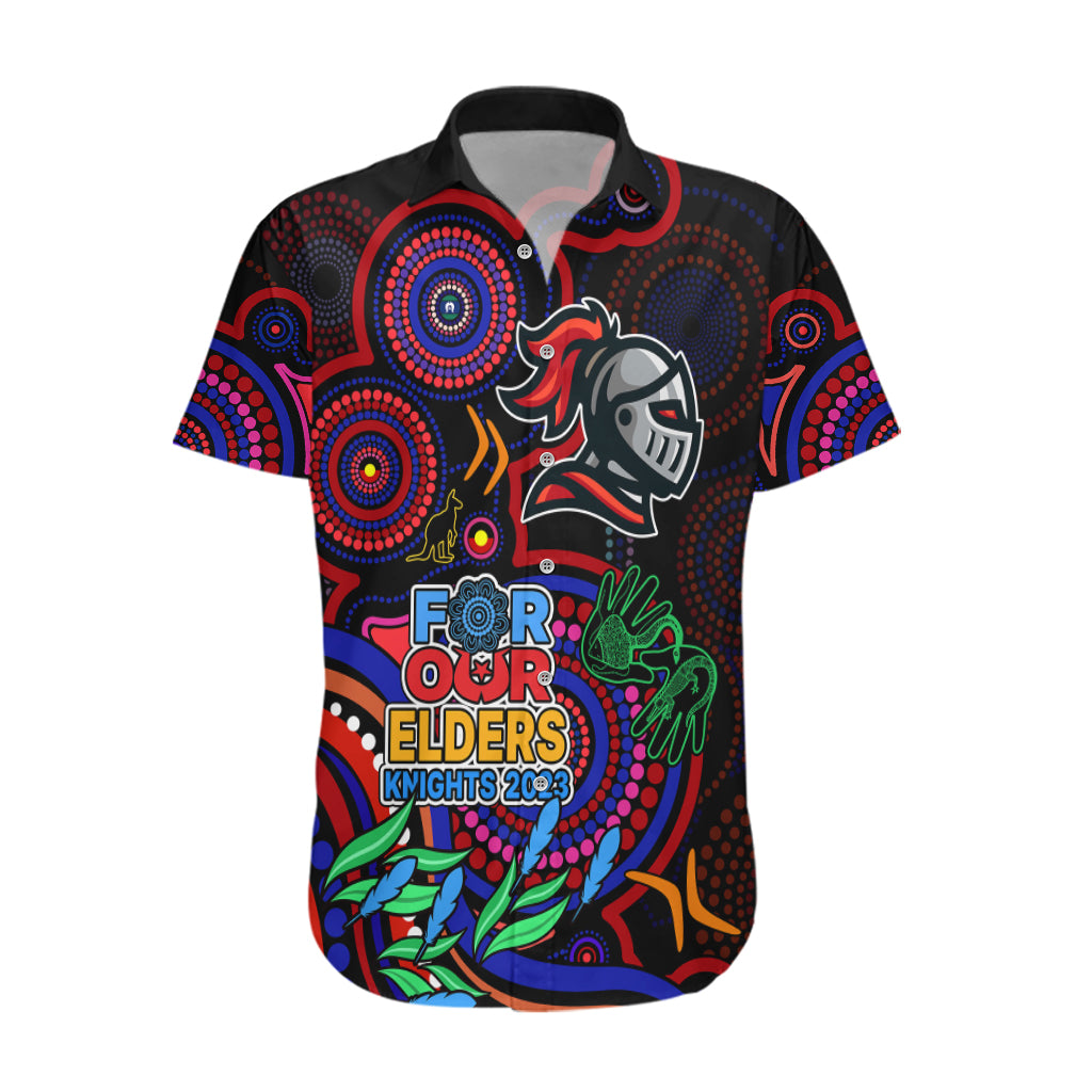 knights-rugby-aboriginal-art-hawaiian-shirt-naidoc-indigenous-tribal