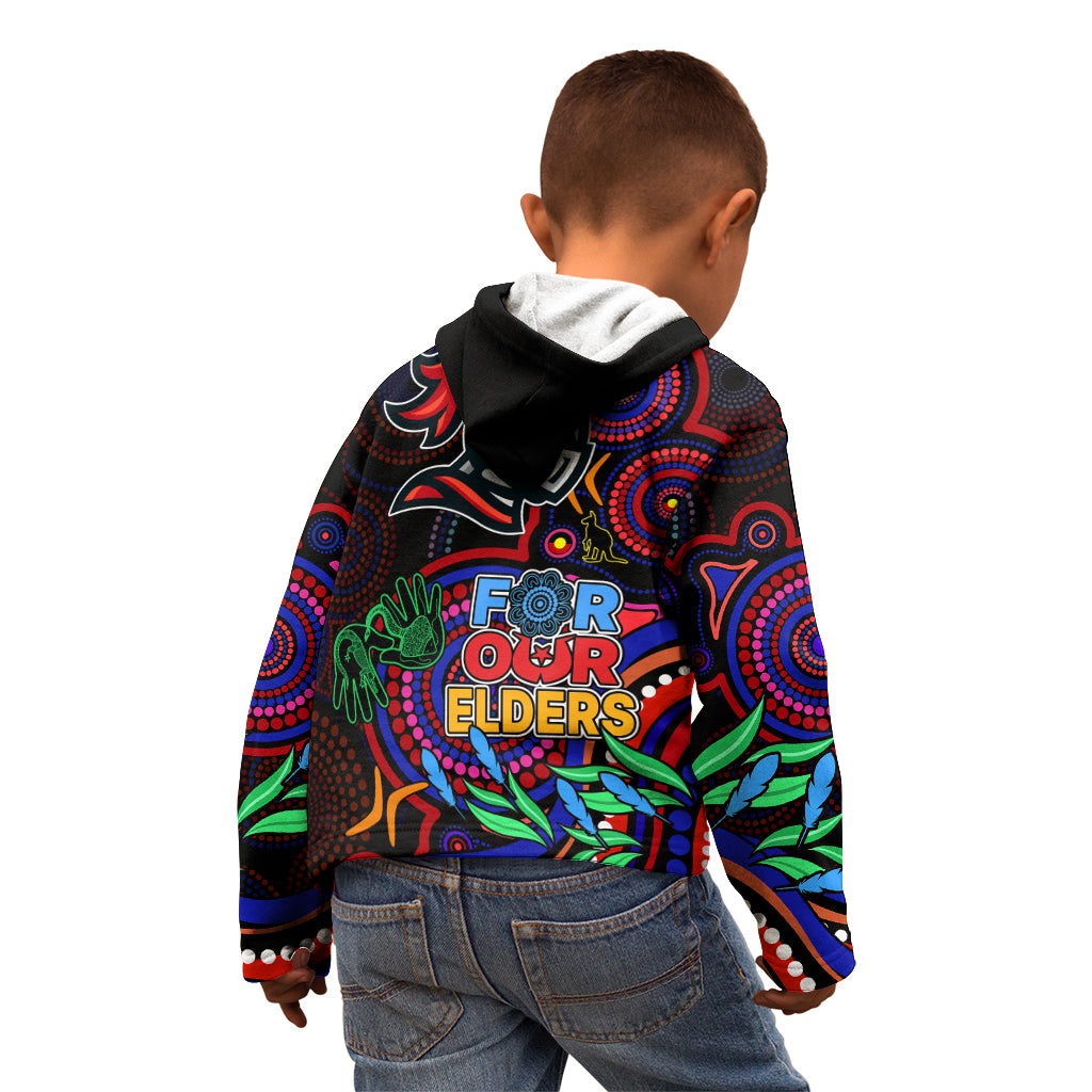 knights-rugby-aboriginal-art-kid-hoodie-naidoc-indigenous-tribal