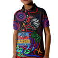 knights-rugby-aboriginal-art-kid-polo-shirt-naidoc-indigenous-tribal