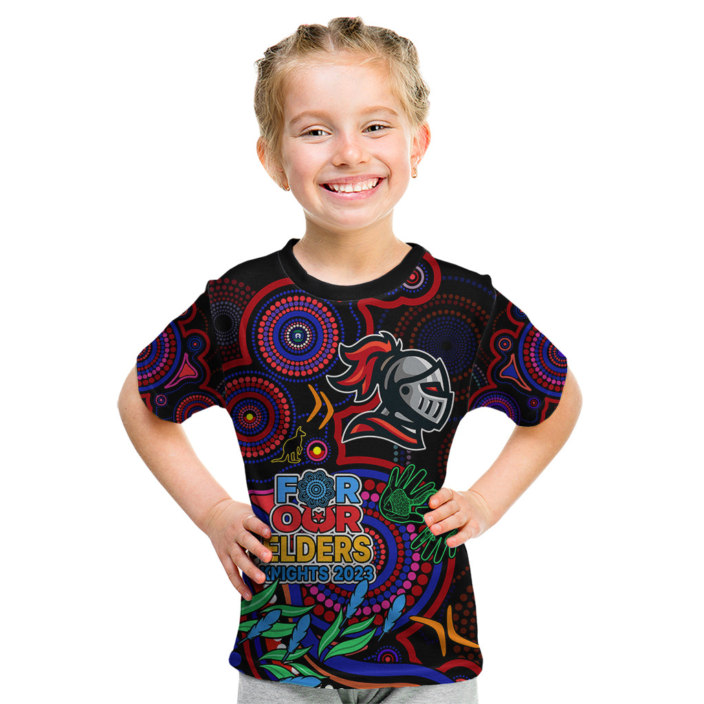 knights-rugby-aboriginal-art-kid-t-shirt-naidoc-indigenous-tribal