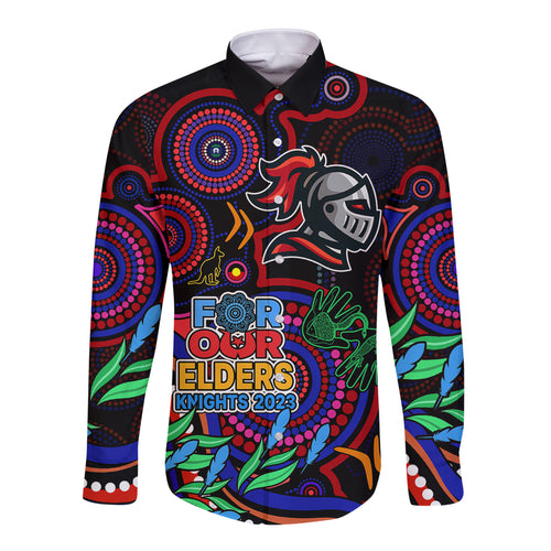 knights-rugby-aboriginal-art-long-sleeve-button-shirt-naidoc-indigenous-tribal