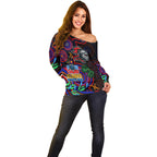 knights-rugby-aboriginal-art-off-shoulder-sweater-naidoc-indigenous-tribal