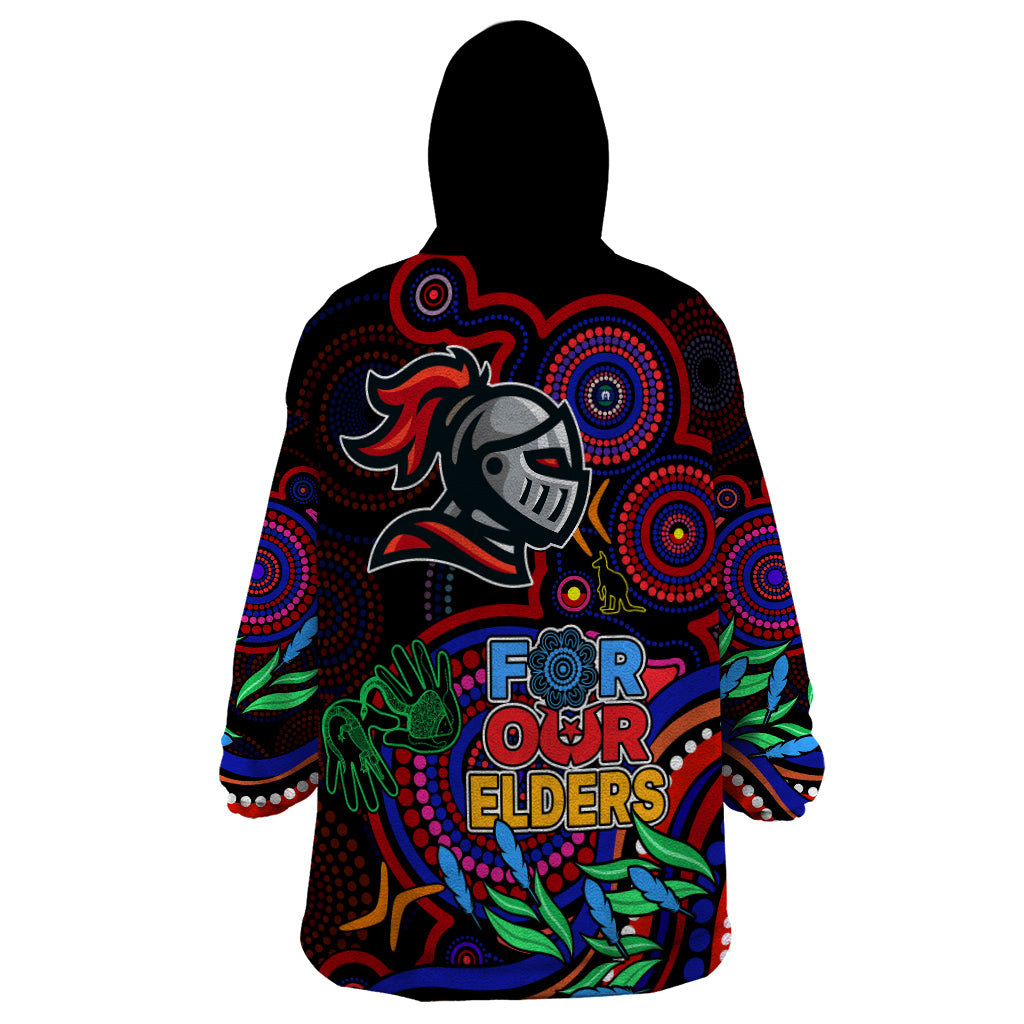knights-rugby-aboriginal-art-wearable-blanket-hoodie-naidoc-indigenous-tribal