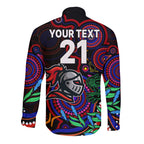 custom-knights-rugby-aboriginal-art-long-sleeve-button-shirt-naidoc-indigenous-tribal