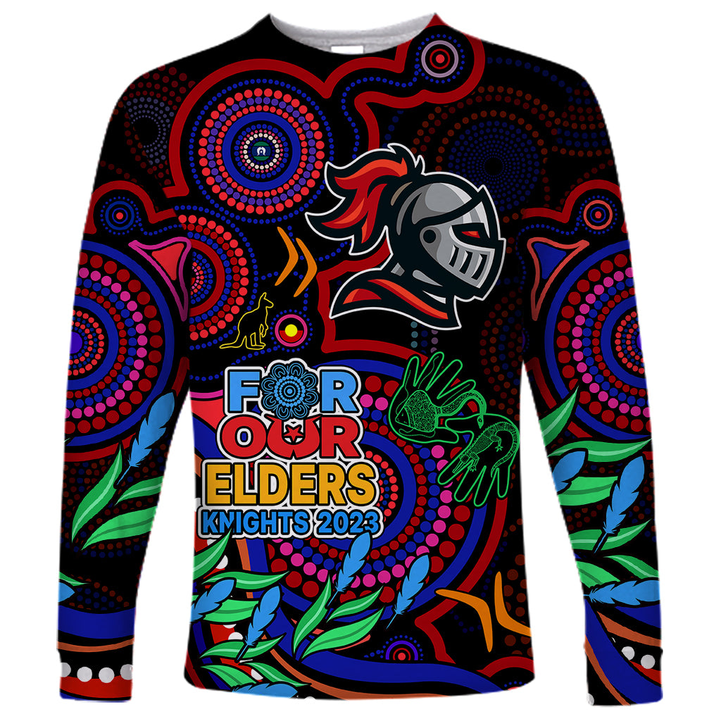 custom-knights-rugby-aboriginal-art-long-sleeve-shirt-naidoc-indigenous-tribal