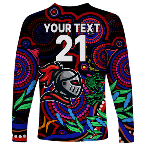 custom-knights-rugby-aboriginal-art-long-sleeve-shirt-naidoc-indigenous-tribal