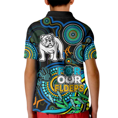 bulldogs-rugby-aboriginal-art-kid-polo-shirt-naidoc-indigenous-tribal