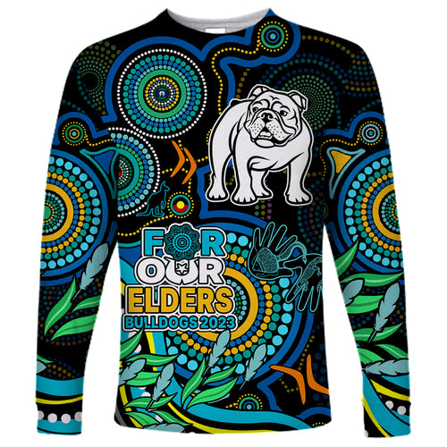 bulldogs-rugby-aboriginal-art-long-sleeve-shirt-naidoc-indigenous-tribal