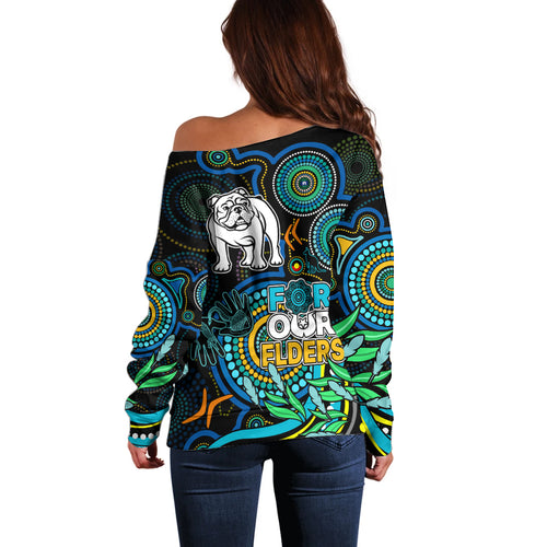 bulldogs-rugby-aboriginal-art-off-shoulder-sweater-naidoc-indigenous-tribal