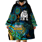 bulldogs-rugby-aboriginal-art-wearable-blanket-hoodie-naidoc-indigenous-tribal