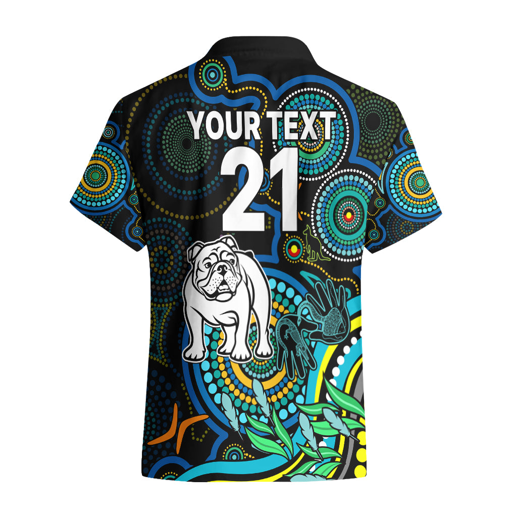 custom-bulldogs-rugby-aboriginal-art-hawaiian-shirt-naidoc-indigenous-tribal