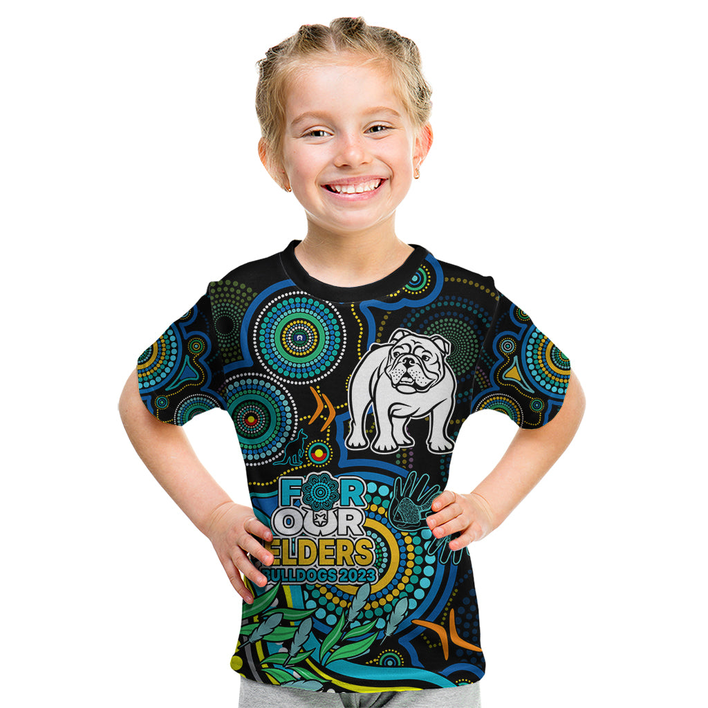 custom-bulldogs-rugby-aboriginal-art-kid-t-shirt-naidoc-indigenous-tribal