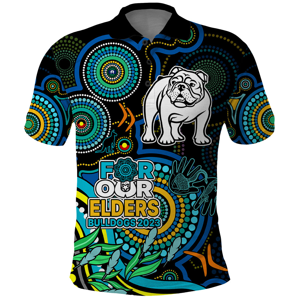 custom-bulldogs-rugby-aboriginal-art-polo-shirt-naidoc-indigenous-tribal