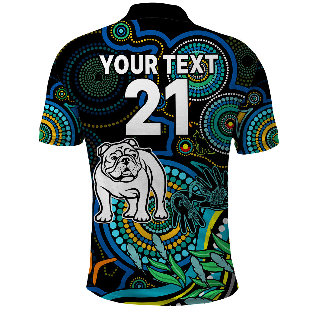 custom-bulldogs-rugby-aboriginal-art-polo-shirt-naidoc-indigenous-tribal