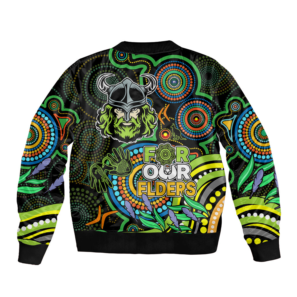 raiders-rugby-aboriginal-art-sleeve-zip-bomber-jacket-naidoc-indigenous-tribal