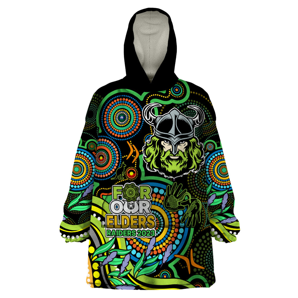 raiders-rugby-aboriginal-art-wearable-blanket-hoodie-naidoc-indigenous-tribal