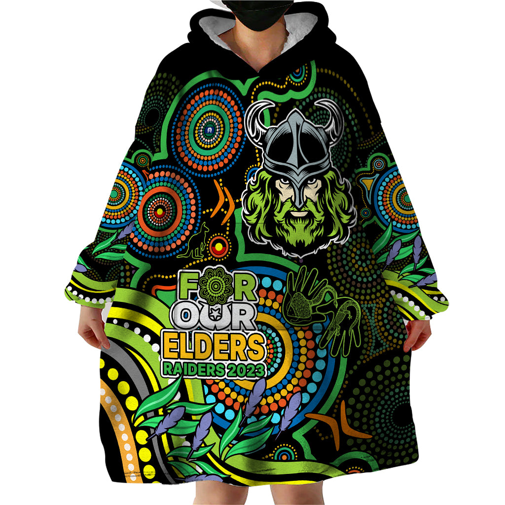 raiders-rugby-aboriginal-art-wearable-blanket-hoodie-naidoc-indigenous-tribal