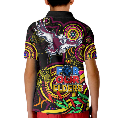 sea-eagles-rugby-aboriginal-art-kid-polo-shirt-naidoc-indigenous-tribal