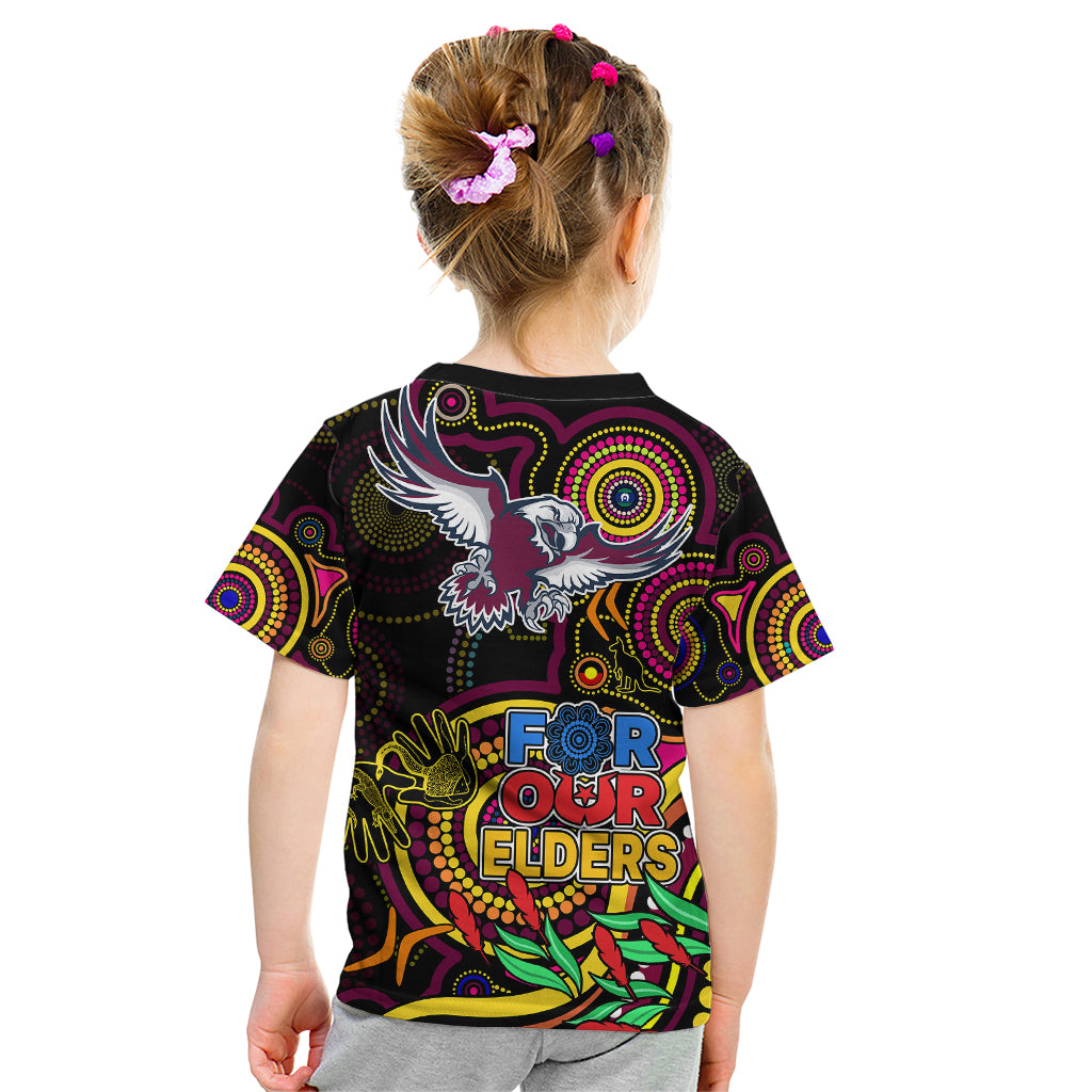 sea-eagles-rugby-aboriginal-art-kid-t-shirt-naidoc-indigenous-tribal