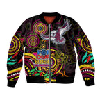 sea-eagles-rugby-aboriginal-art-sleeve-zip-bomber-jacket-naidoc-indigenous-tribal