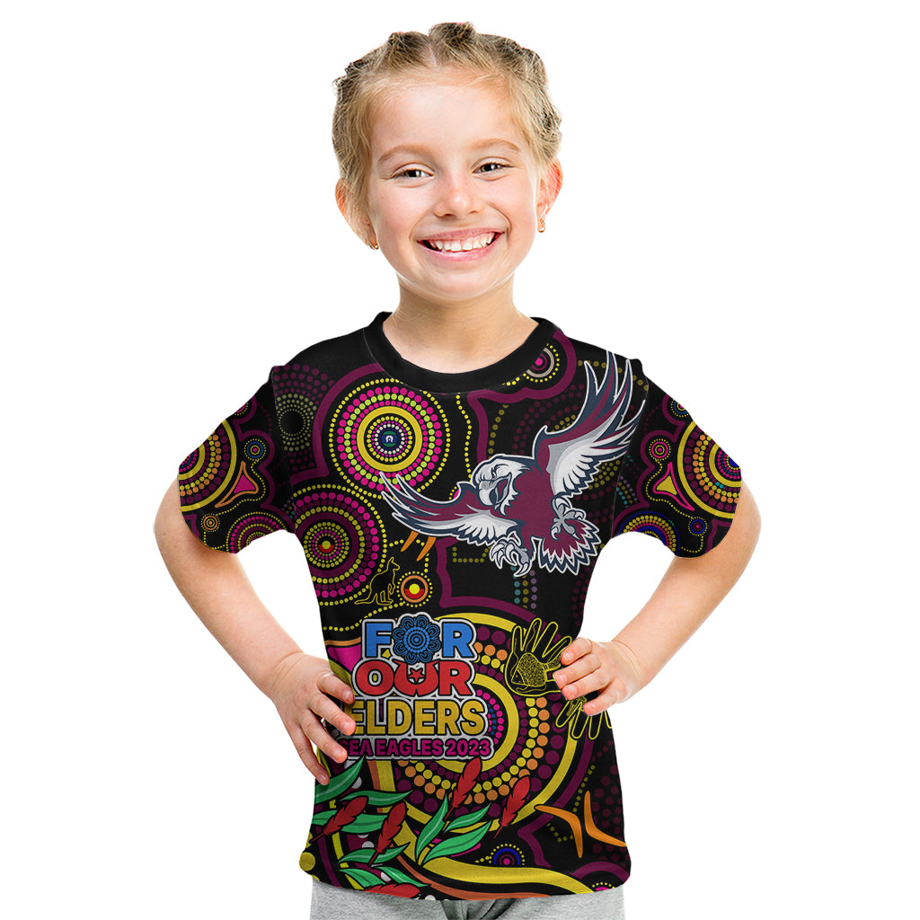 custom-sea-eagles-rugby-aboriginal-art-kid-t-shirt-naidoc-indigenous-tribal