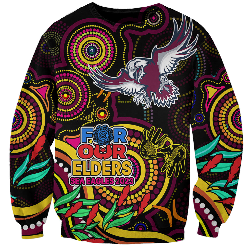 custom-sea-eagles-rugby-aboriginal-art-sweatshirt-naidoc-indigenous-tribal