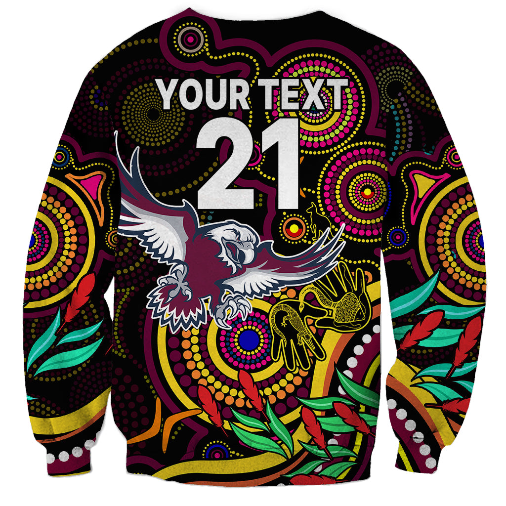 custom-sea-eagles-rugby-aboriginal-art-sweatshirt-naidoc-indigenous-tribal