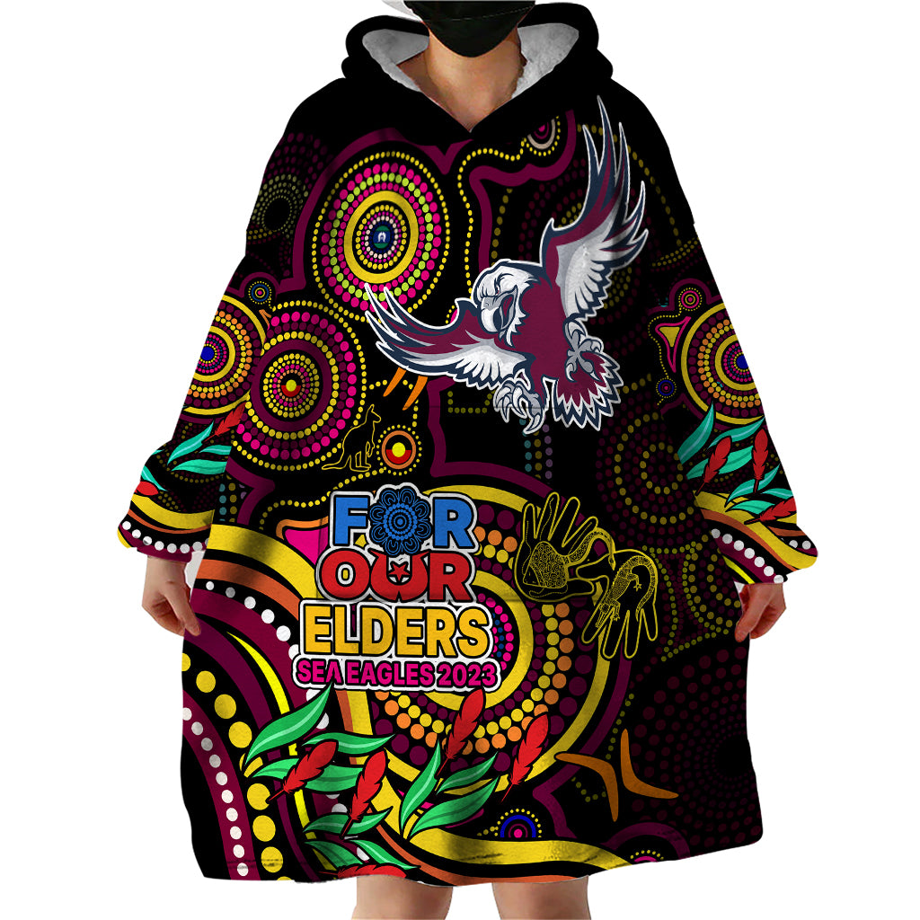 custom-sea-eagles-rugby-aboriginal-art-wearable-blanket-hoodie-naidoc-indigenous-tribal