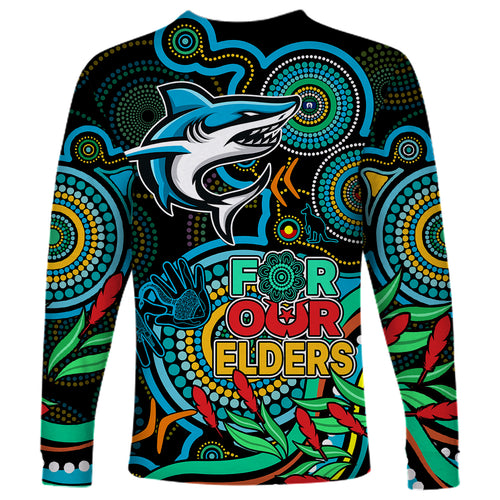 sharks-rugby-aboriginal-art-long-sleeve-shirt-naidoc-indigenous-tribal