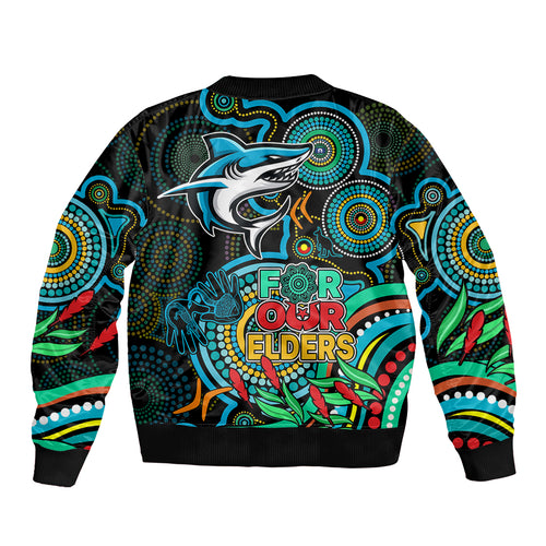 sharks-rugby-aboriginal-art-sleeve-zip-bomber-jacket-naidoc-indigenous-tribal